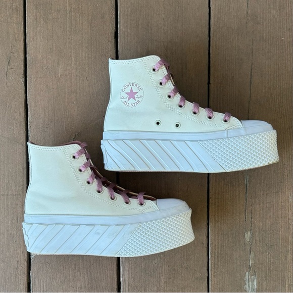 Converse All Star High Top Platform Shoes - Picture 2 of 7